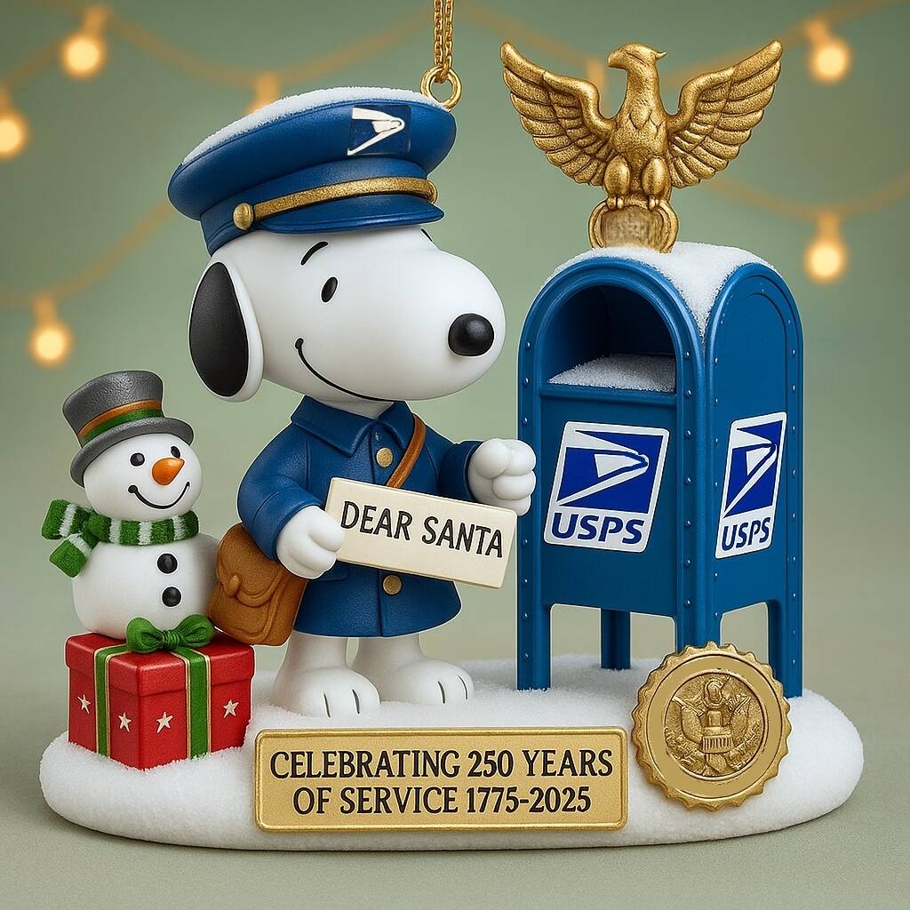 SNP USPS 250th Anniversary Ornament