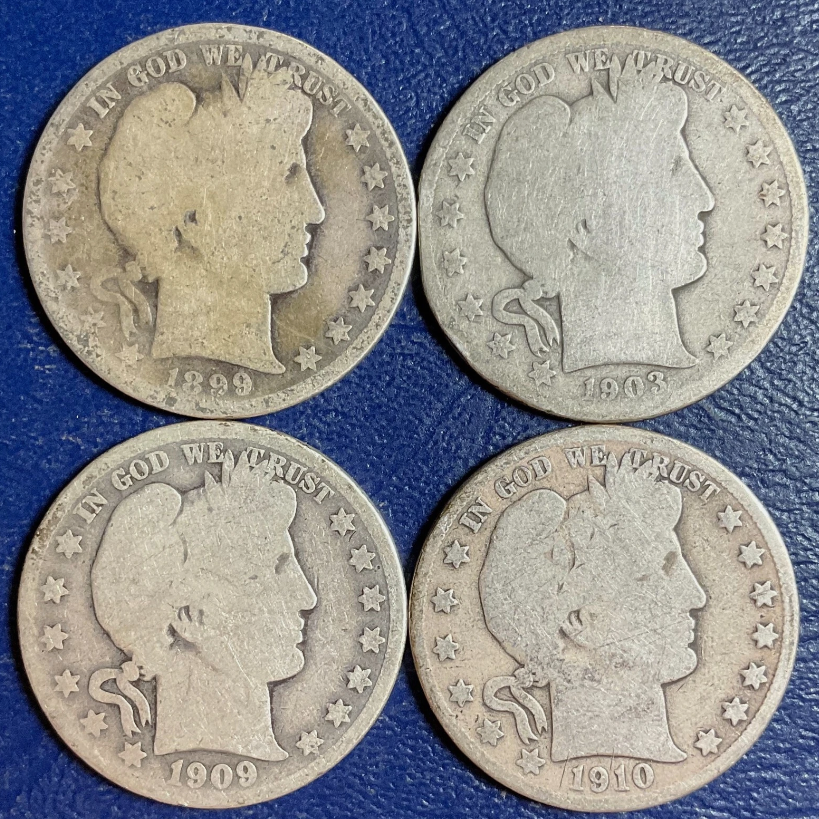 🪙American Barber 1892-1909 18-O Silver Dollar Commemorative Set — NGC MS63