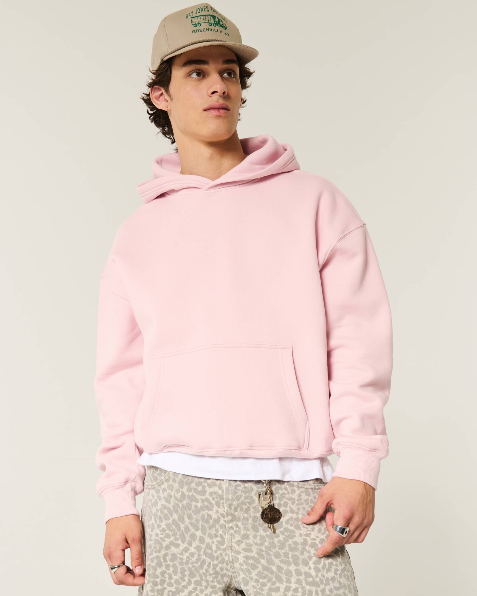 Boxy Camo Hoodie