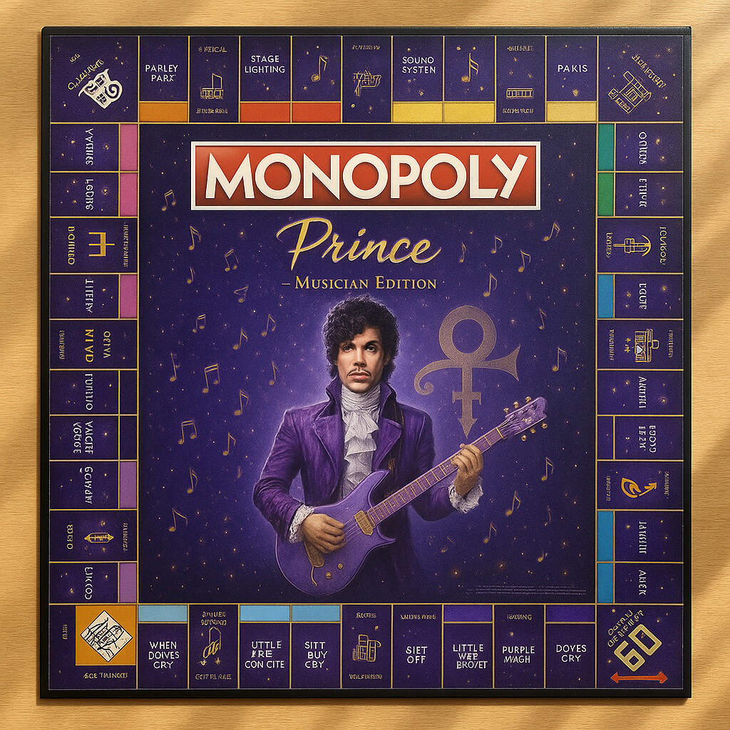 MONOPOLY: Prince Musician Edition