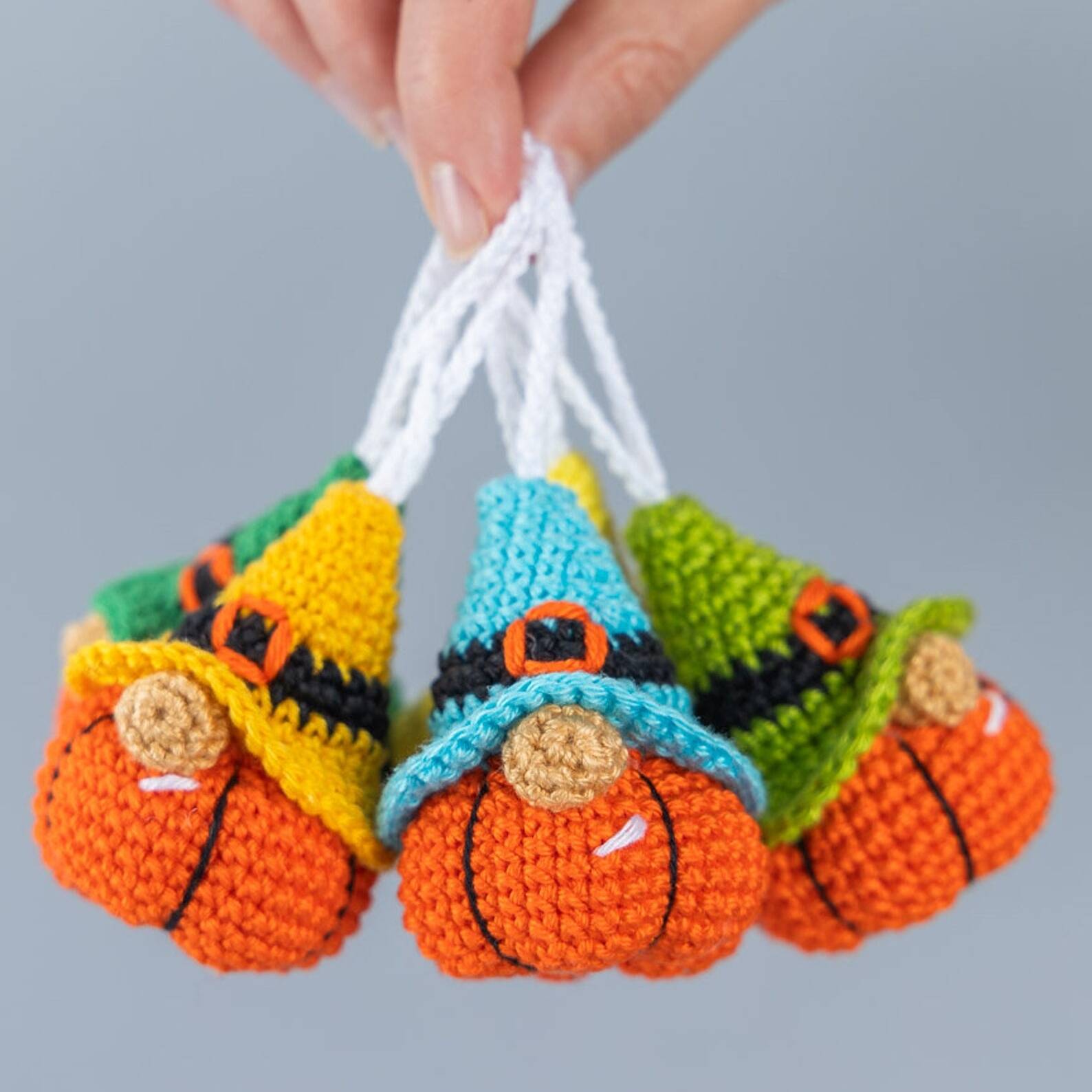 Handmade Crochet Gnome pumpkin | Halloween Gift🎁