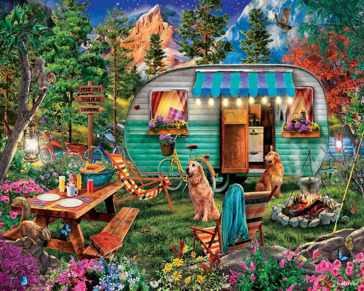 Camper (1745pz) - 1000 Piece Jigsaw Puzzle