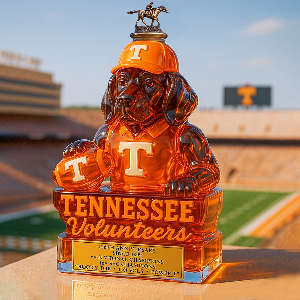 复制Tennessee Volunteers Whiskey Bottle