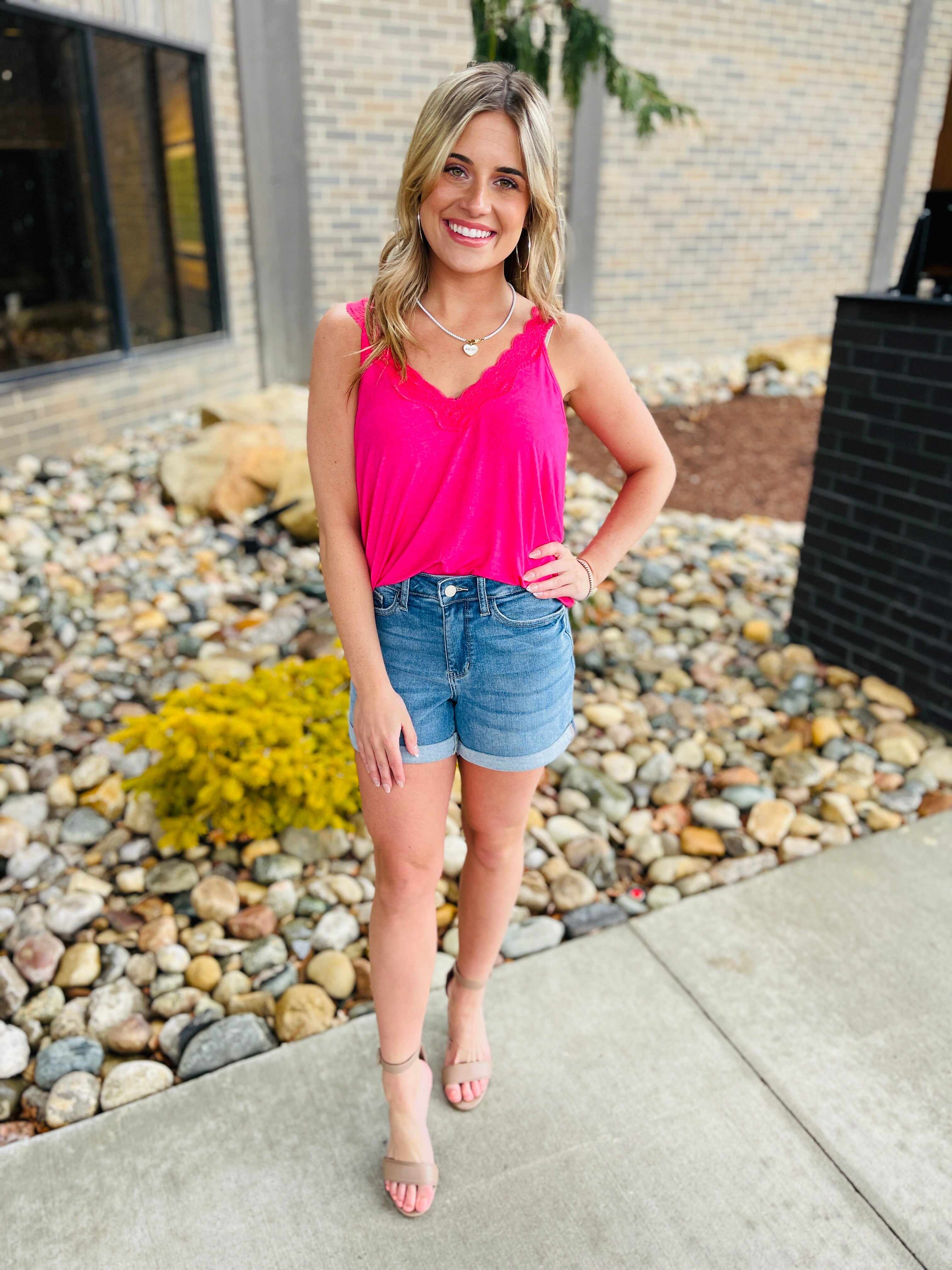 RESTOCK! Best Selling REG/CURVY Off The Cuff Shorts