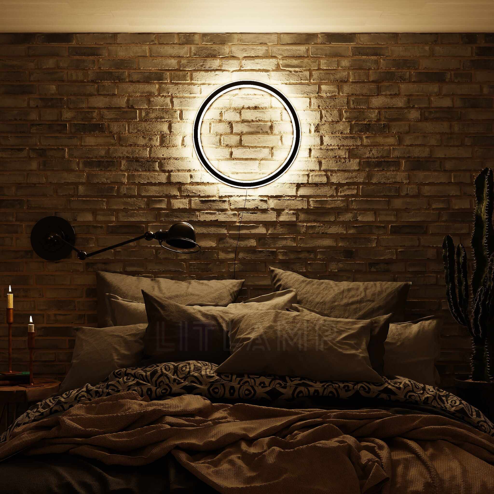 LED Color Changing Wall Lamp