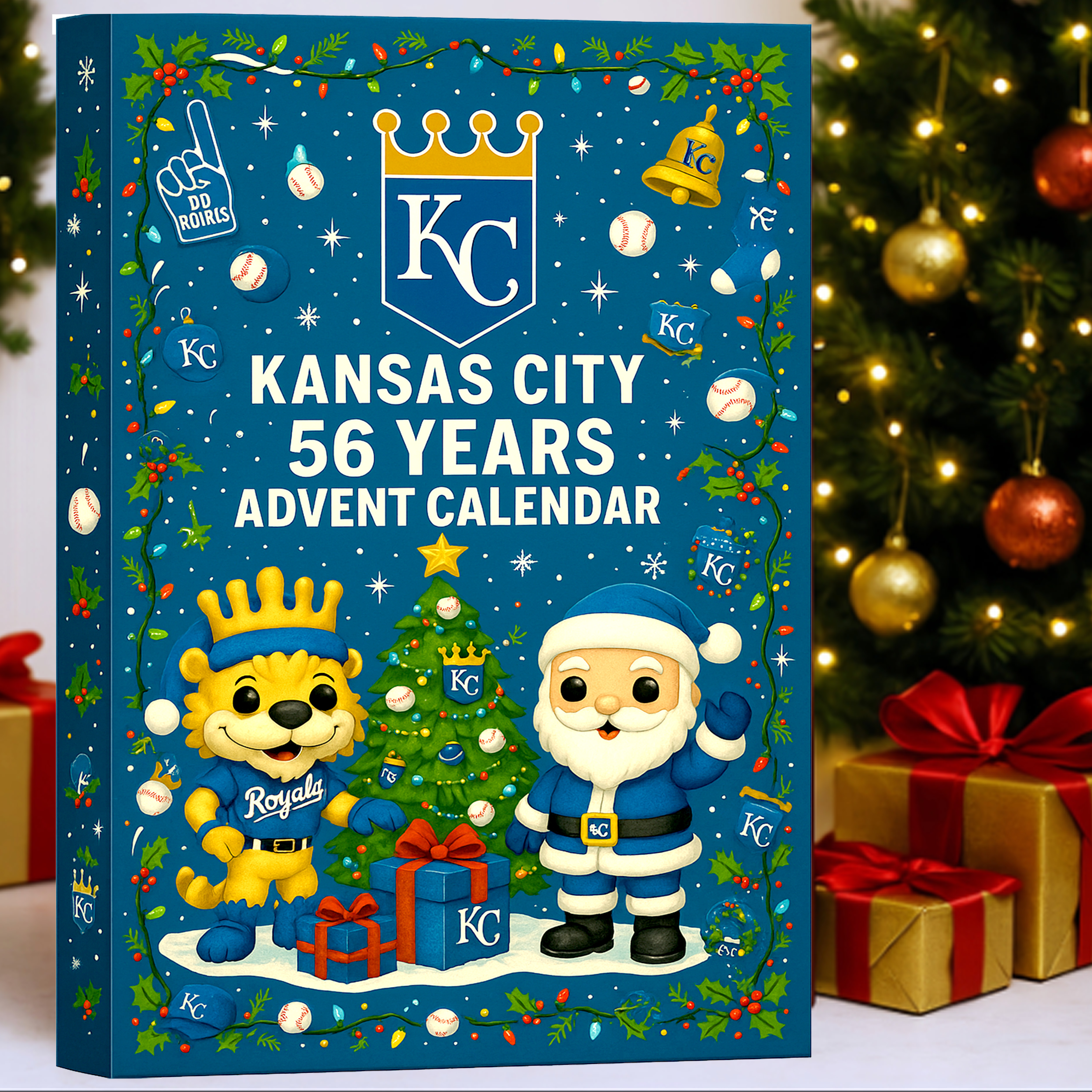 Kansas City Royals 56 Years Advent Calendar 2025