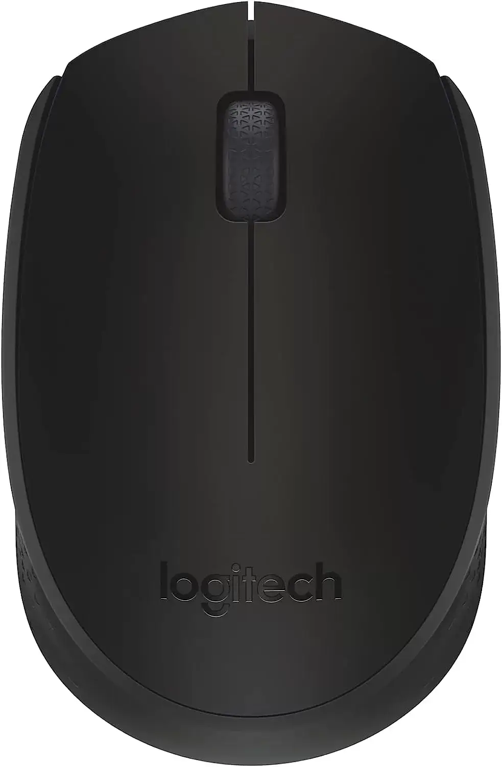 Logitech M170 Wireless Mouse for PC, Mac, Laptop, 2.4 GHz with USB Mini Receiver, Optical Tracking, 12-Months Battery Life, Ambidextrous - Blue Grey