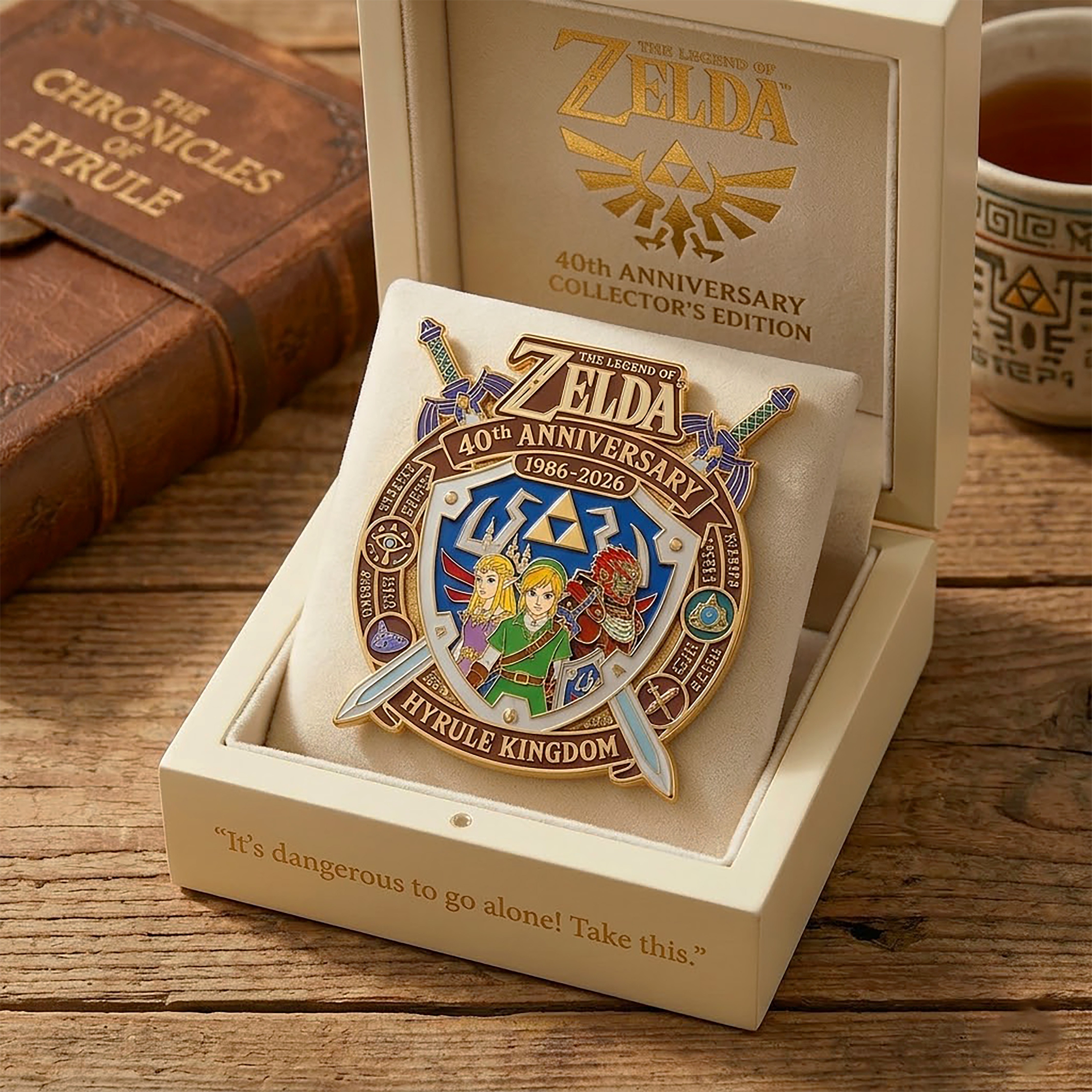 The Legend of Zelda 40th Anniversary Collector’s Pin