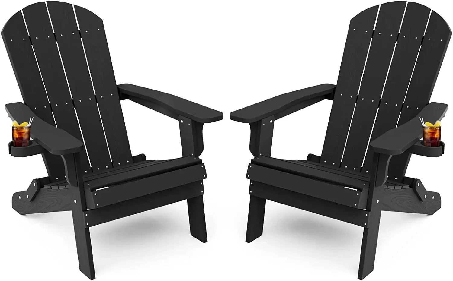 Adirondack Chair ,Patio Chairs 5 Steps Easy Installation,Widely Used in Outdoor, Fire Pit, Deck, Outside, Garden, Campfire Chairs