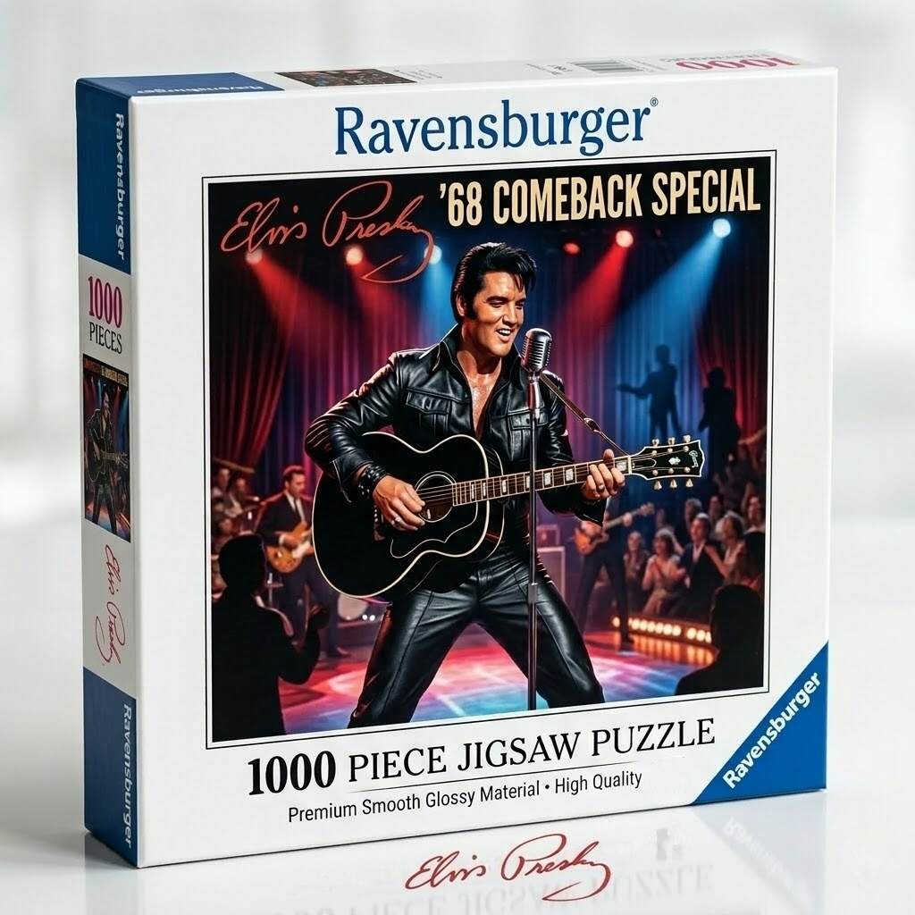 Elvis Presley ’68 Comeback Special 1000-Piece Ravensburger Jigsaw Puzzle
