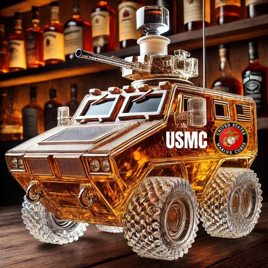 Tank Whiskey Bottles