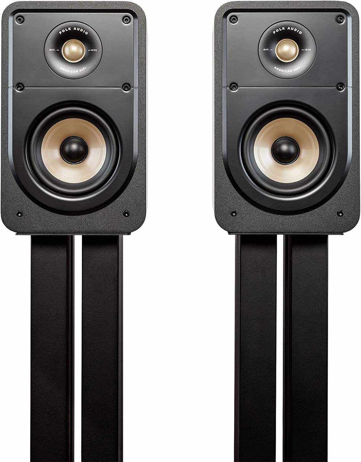 Polk Audio Signature Elite ES20 Bookshelf Speaker - Hi-Res Audio Certified,Dolby Atmos & DTS:X Compatible, 1