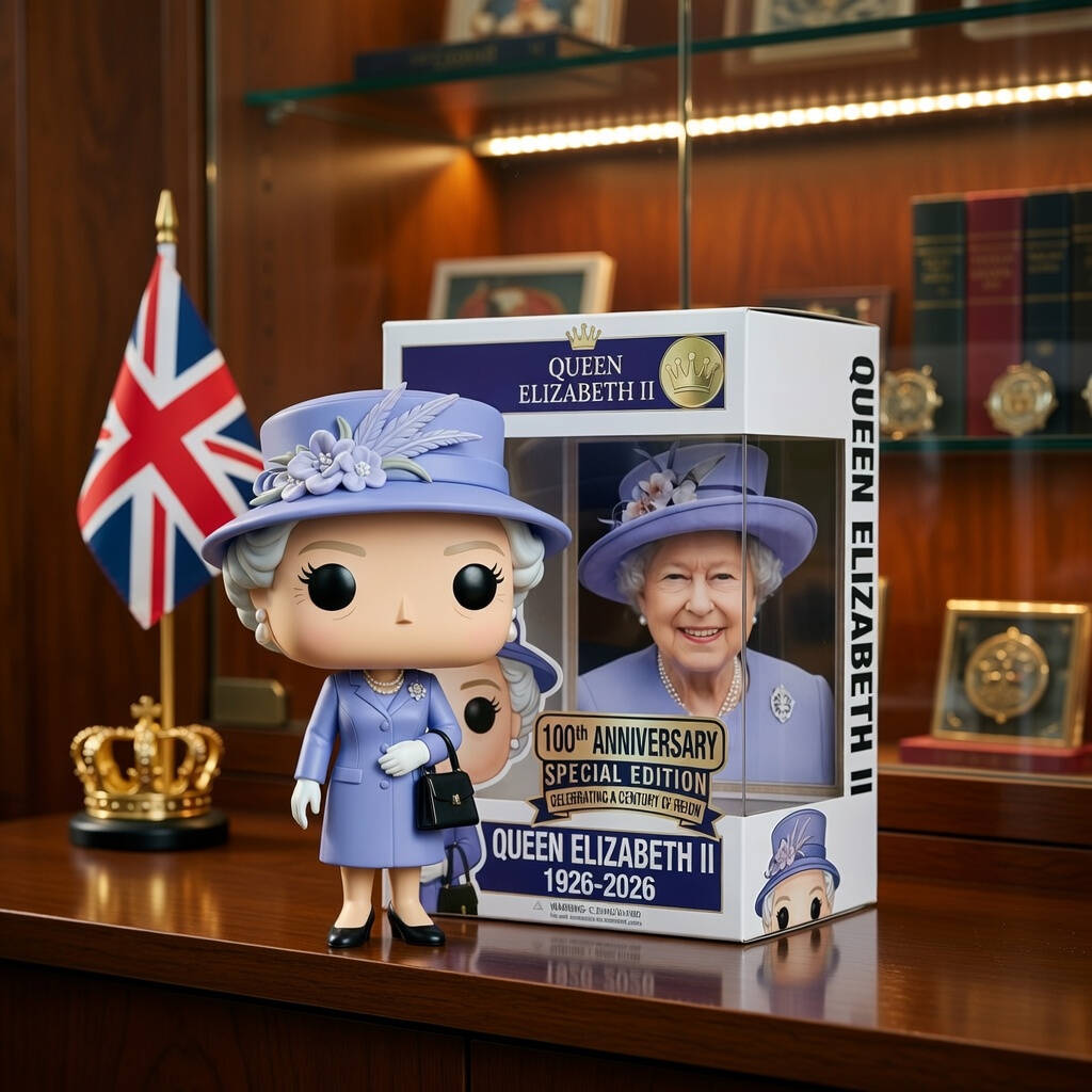 Queen Elizabeth II – 100th Anniversary Commemorative POP! Figure