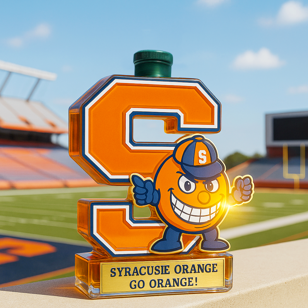 Syracuse University Whiskey Bottle