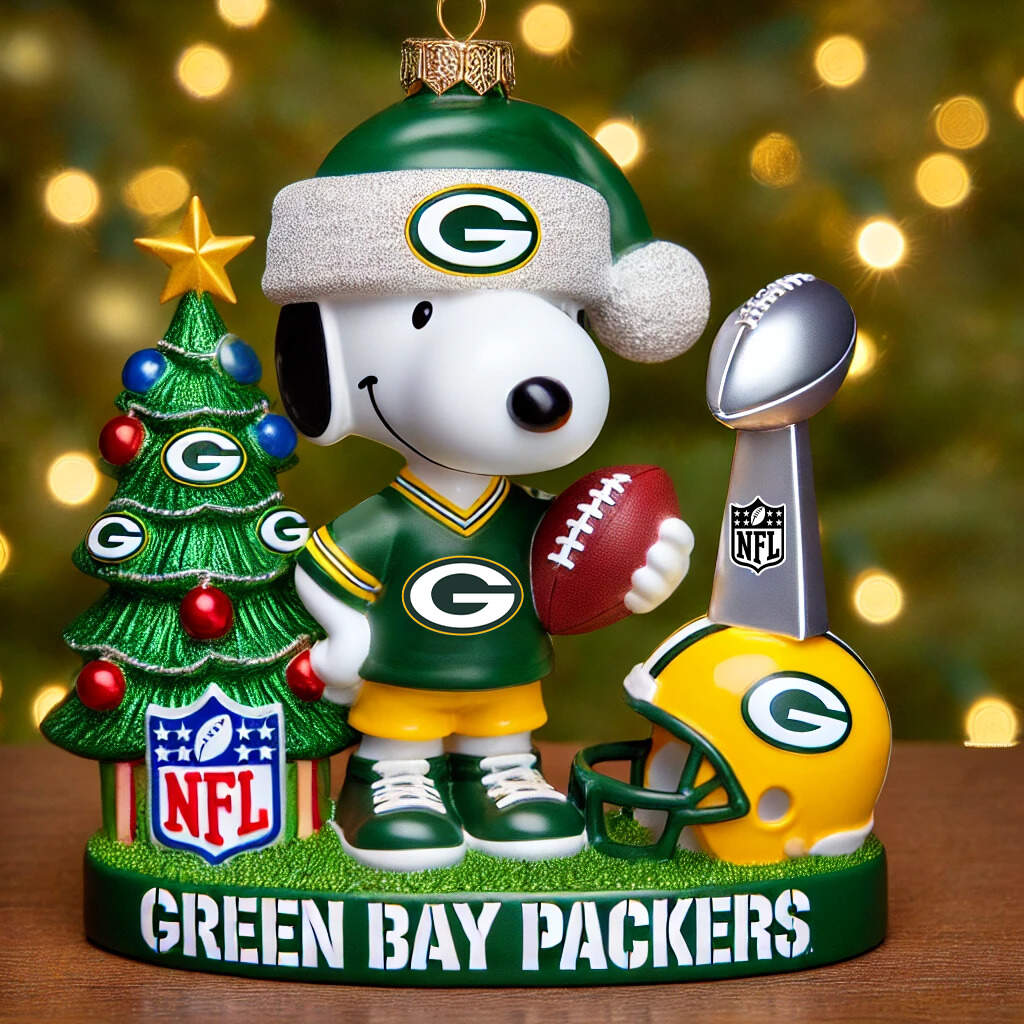 Football Team Christmas Ornaments