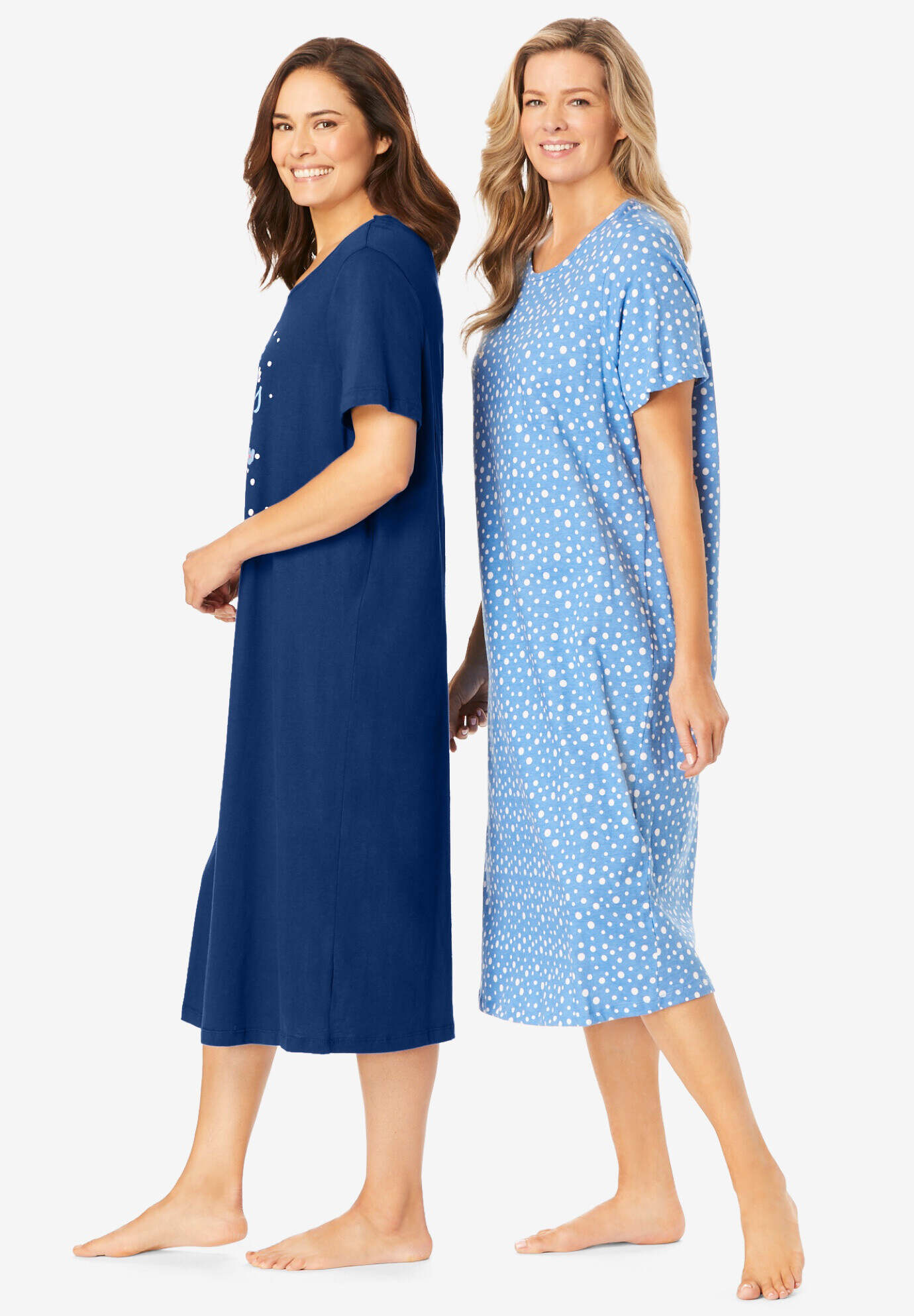 2-Pack Long Sleepshirts