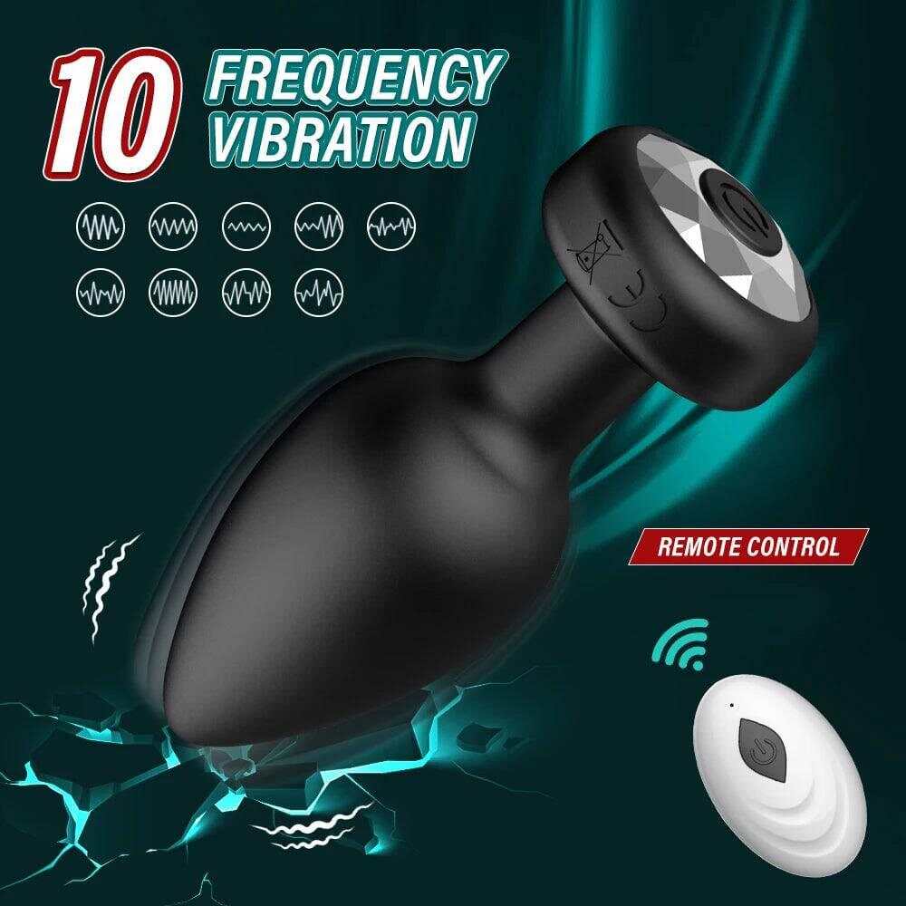 Wireless Remote Control Anal Vibrator – Prostate Massager & Butt Plug