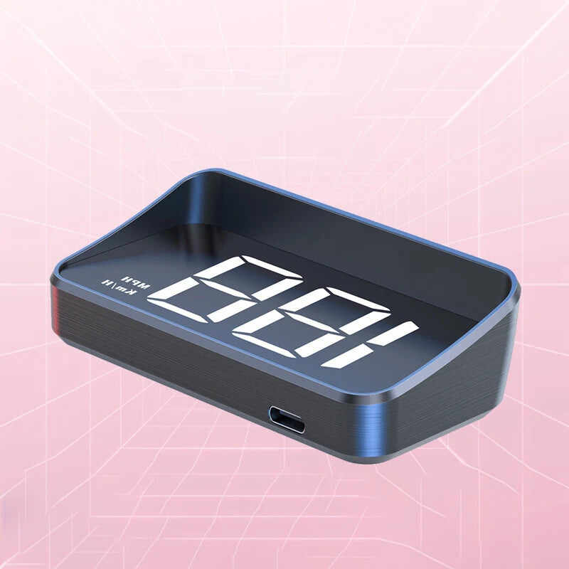 Car HUD Speedometer - GPS Head-Up Display with Windshield Projection