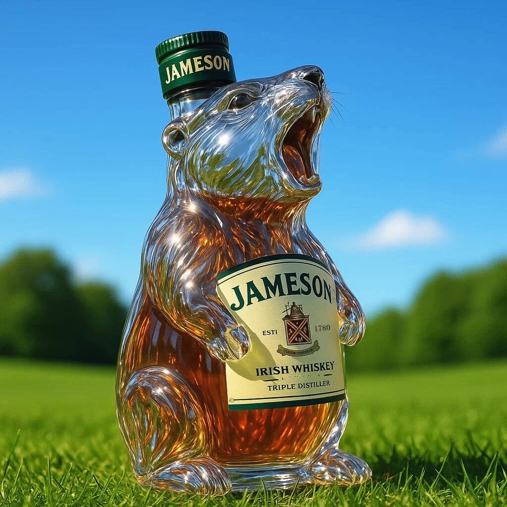 Screaming Marmot Whisky Bottle