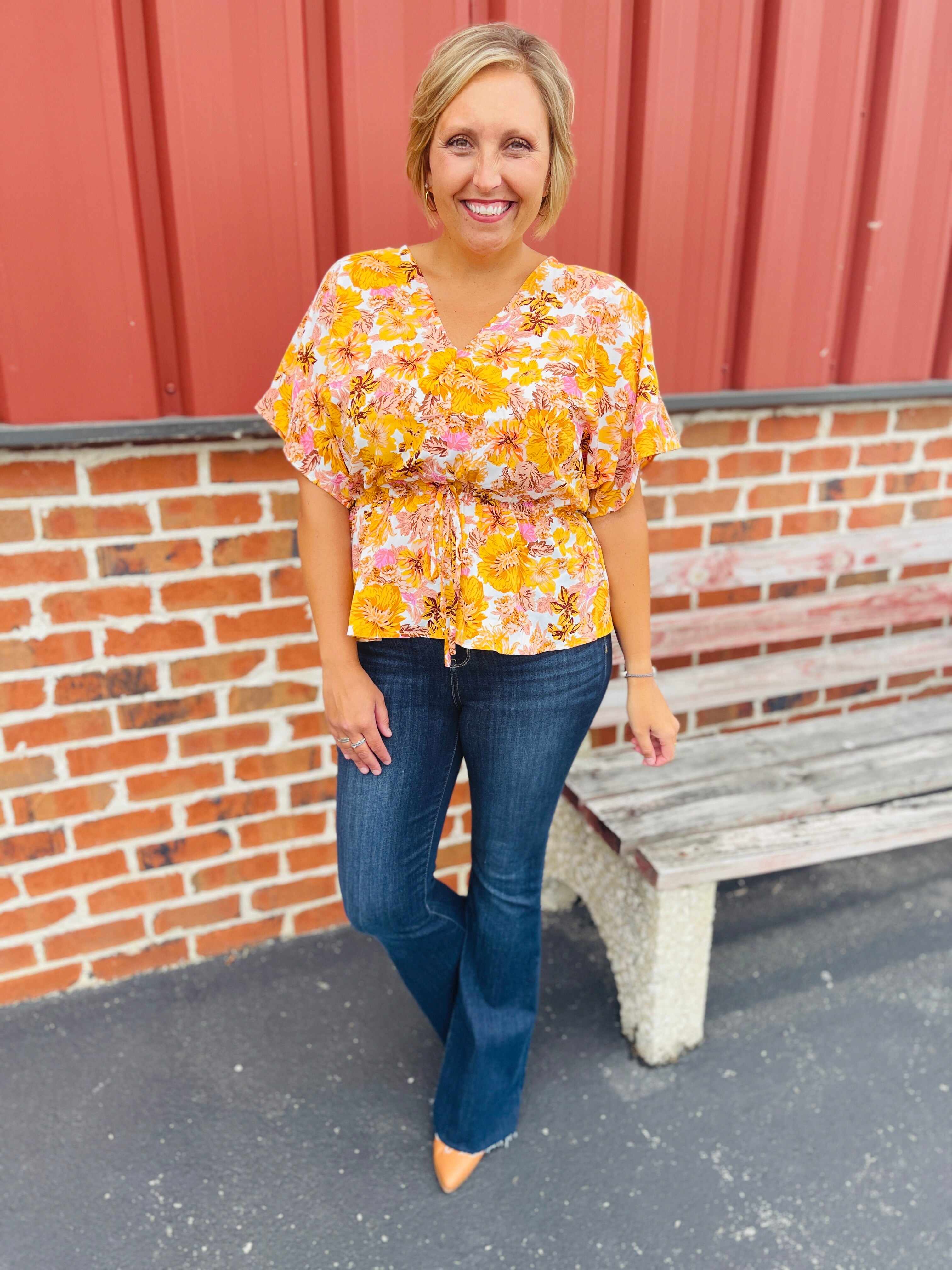 RESTOCK! REG/CURVY See Ya There Flare Jeans