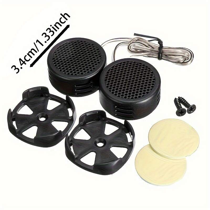2pcs/set 15w High Efficiency Universal Mini Car Dome Tweeter Portable Loudspeaker Loud Speaker Super Power Audio Klaxon Sound