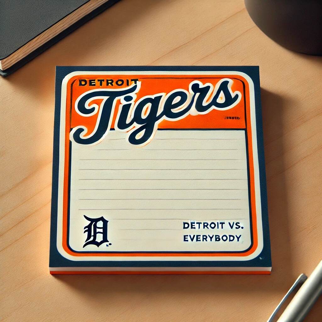 Baseball Team Sticky Notes