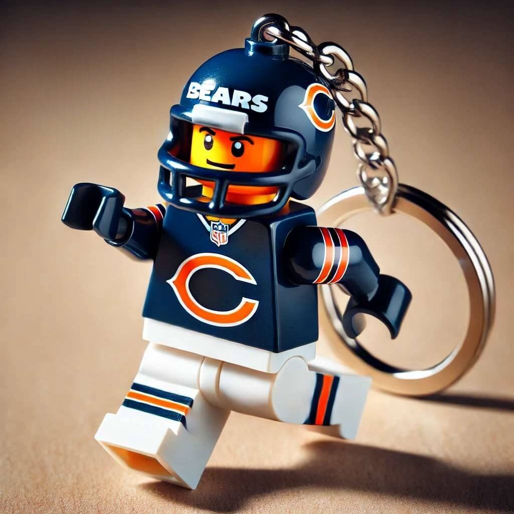 Football Team Keychains