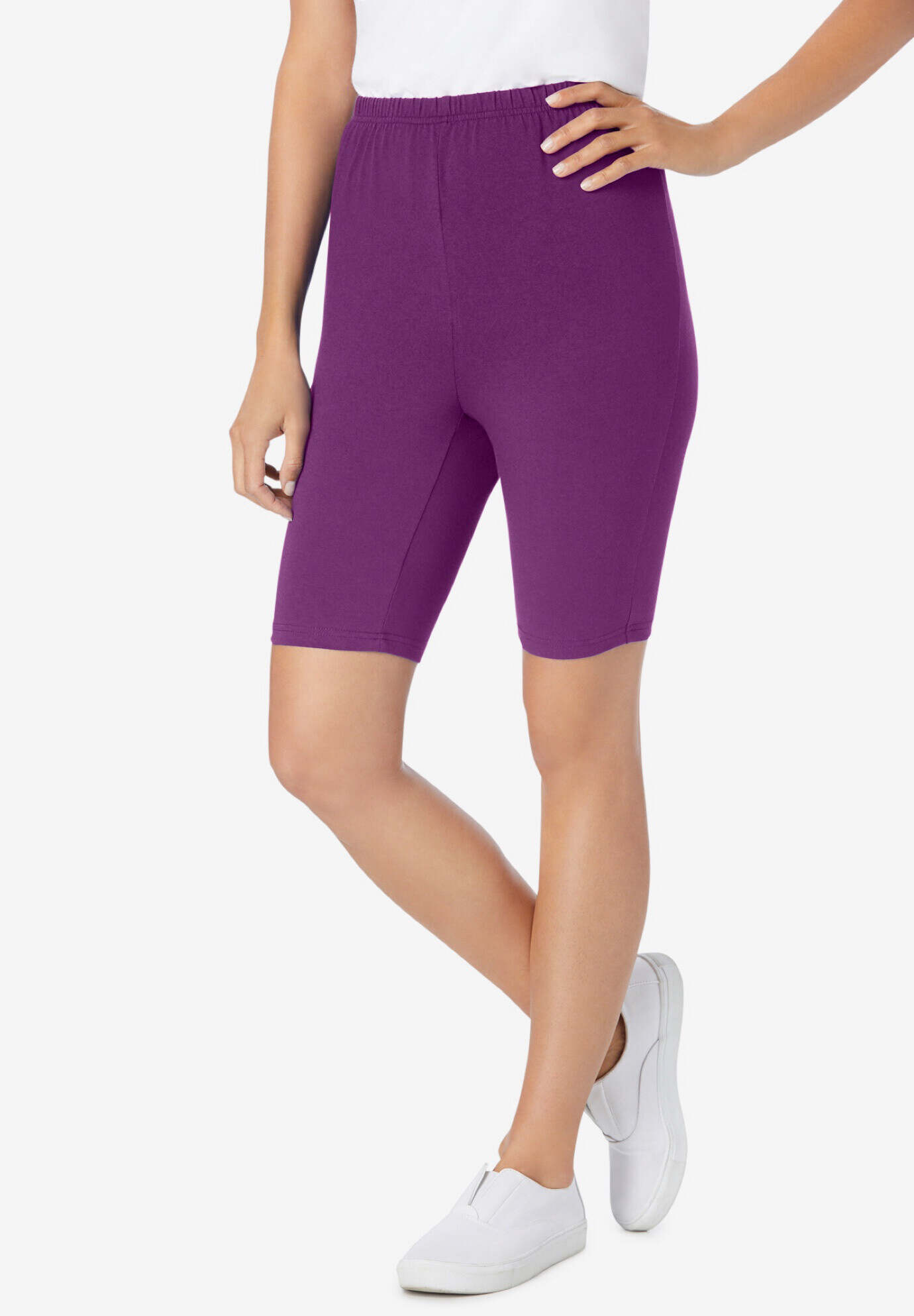 Stretch Cotton Bike Short
