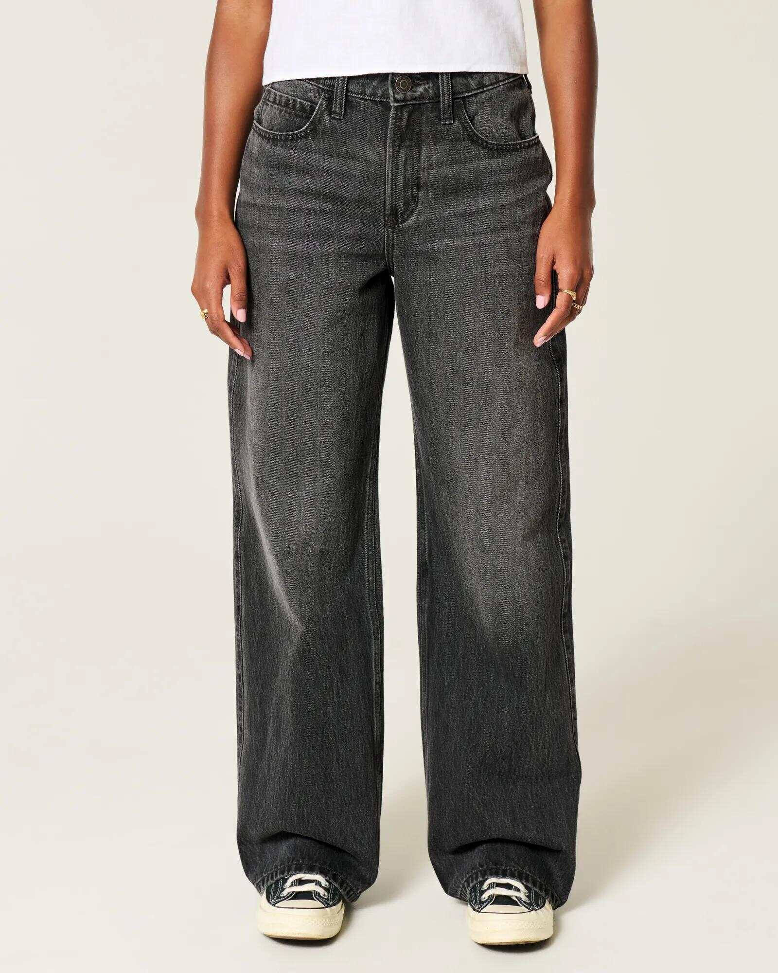 High-Rise Baggy Jeans