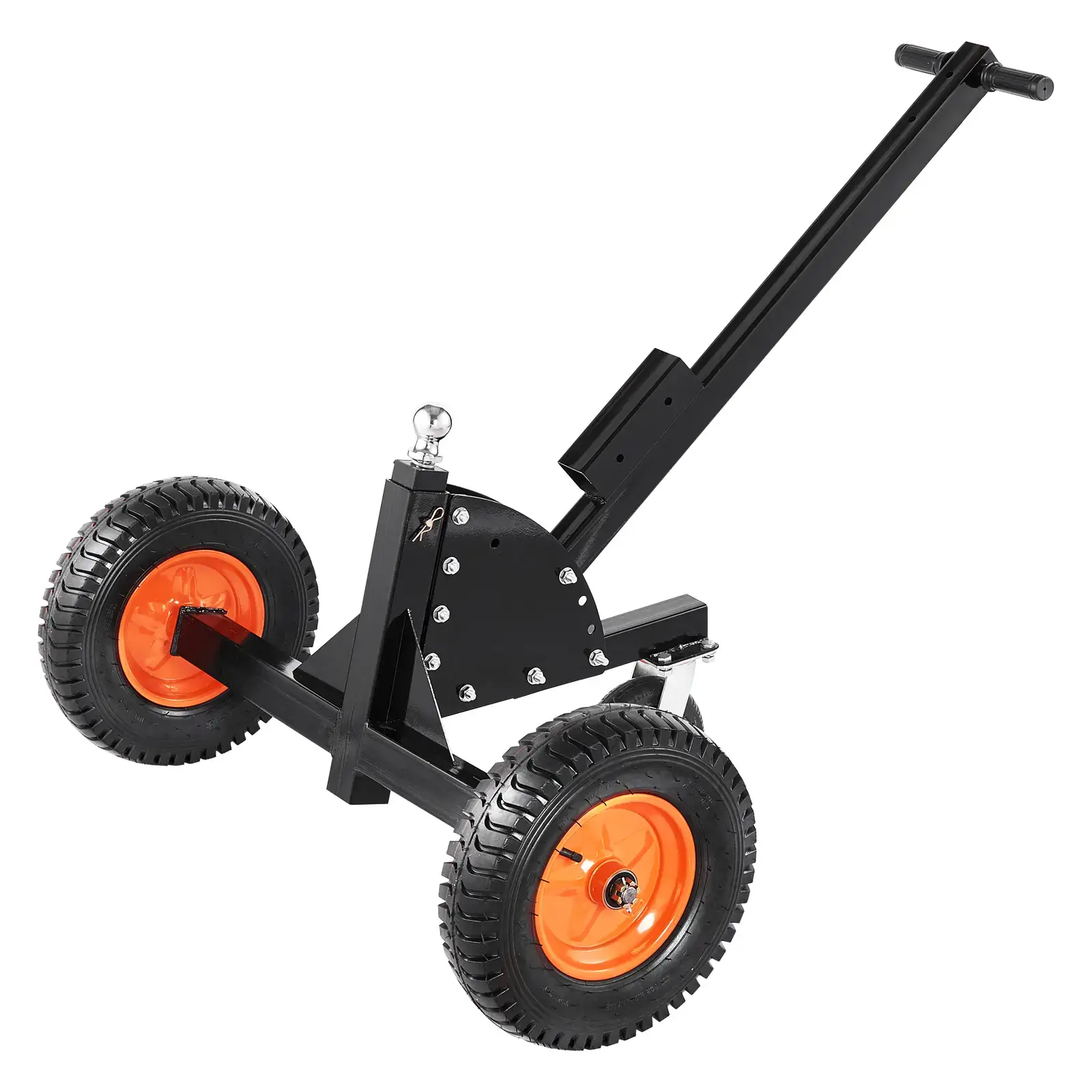 Trailer Dolly, Max. 15000lbs Towing Capacity, 2 in 1 Trailer Mover with 22'' / 26'' Height & 2'' Ball, 16'' Pneumatic Tires & Universal Wheel, for Moving Car RV