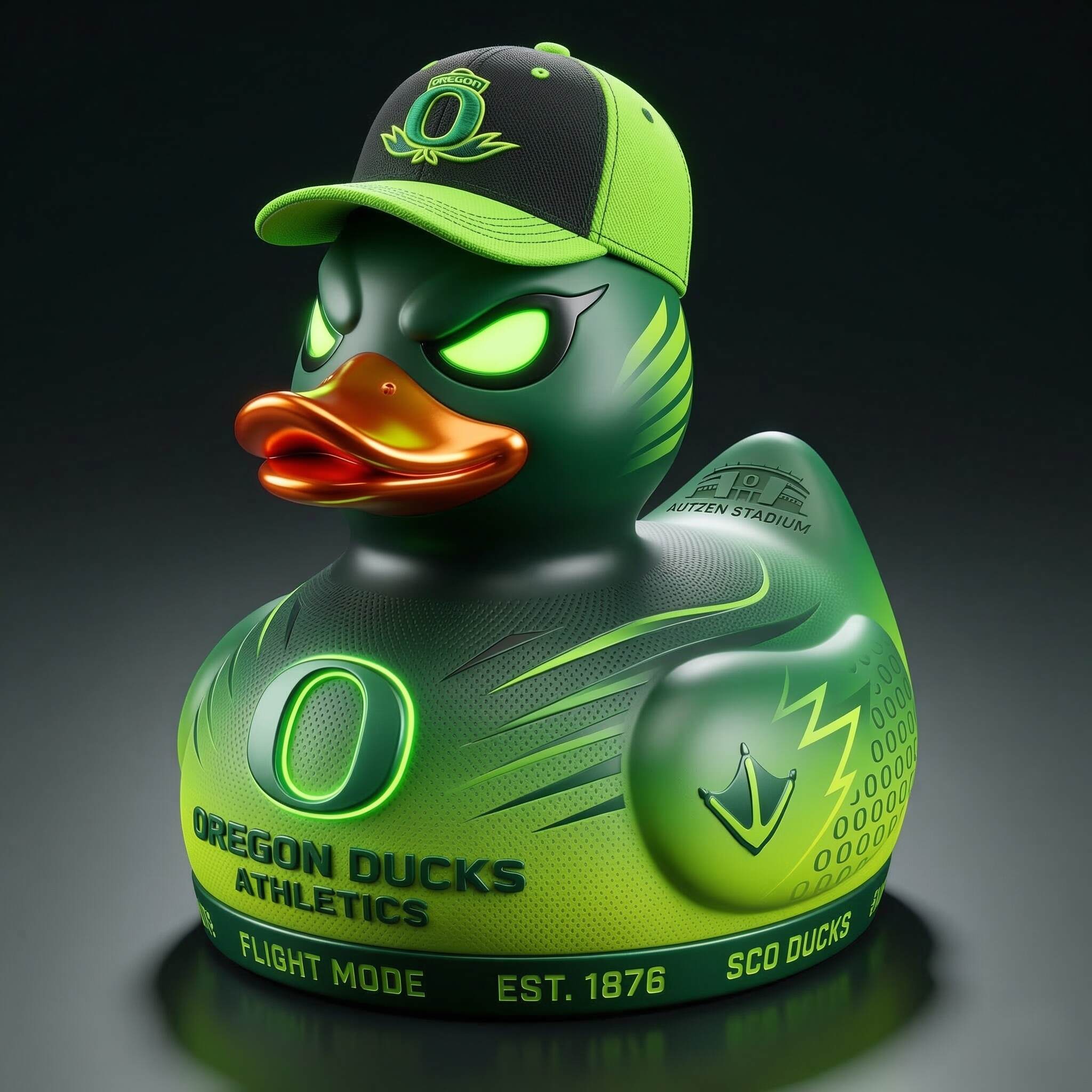Oregon Ducks “Flight Mode” Collector Duck – Limited Edition