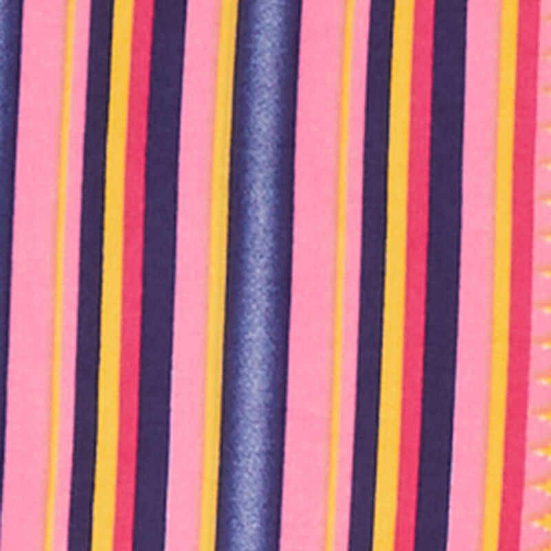 Plus Size Striped Off The Shoulder Blouse