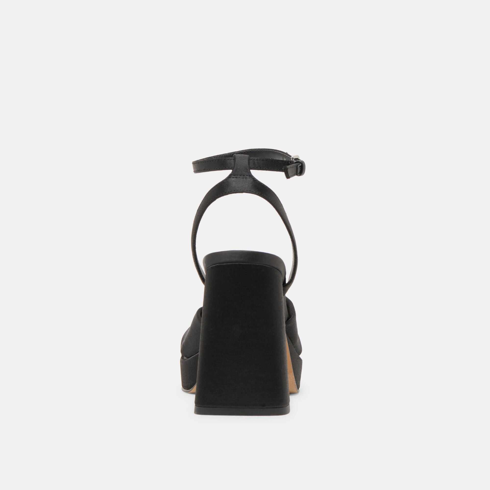 PARLO HEELS ONYX SATIN