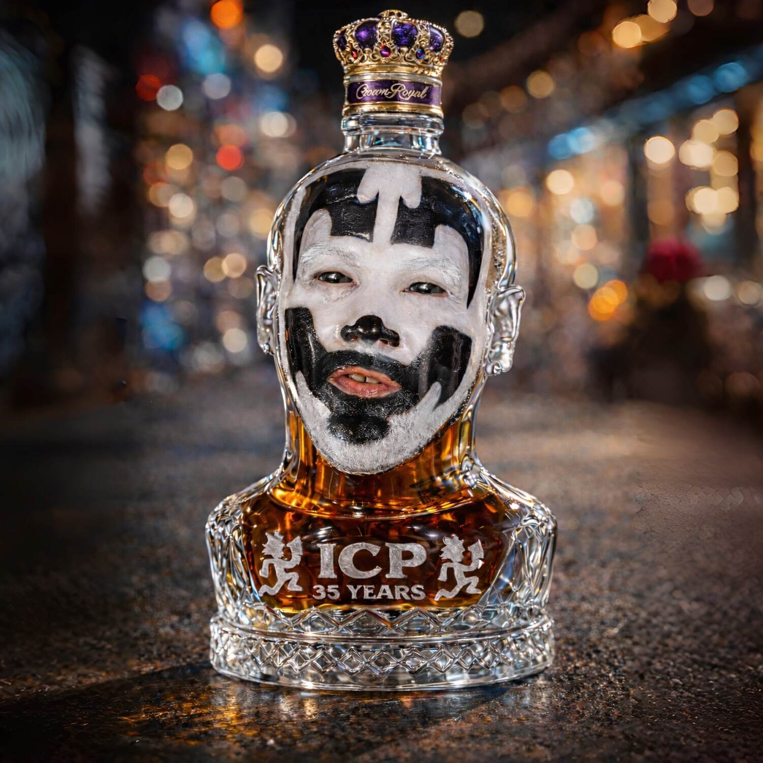 ICP 35th Anniversary Whiskey Bottle