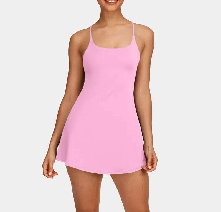 🔥 Last Day For Clearance ! Softlyzero Plush Backless Active Dress-Easy Peezy