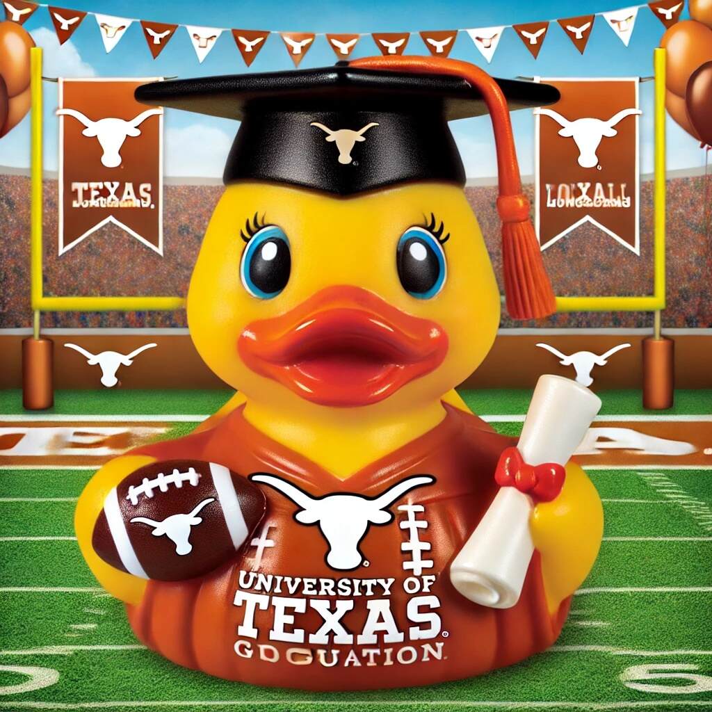 Graduation College Football Duck