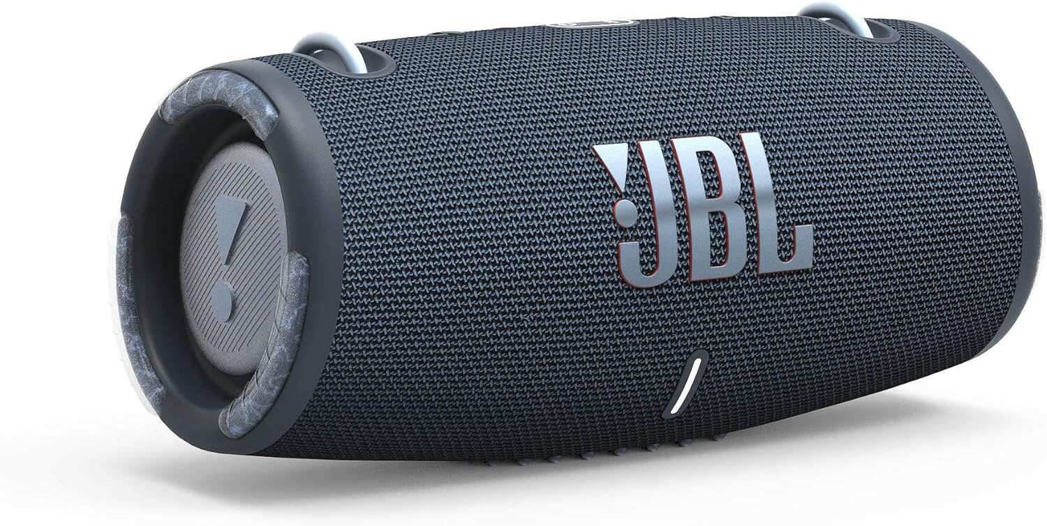 JBL Xtreme 3 - Portable Bluetooth Speaker, Powerful Sound and Deep Bass, IP67 Waterproof, 15 Hours of Playtime, Powerbank, PartyBoost for Multi-speaker Pairing (Black)