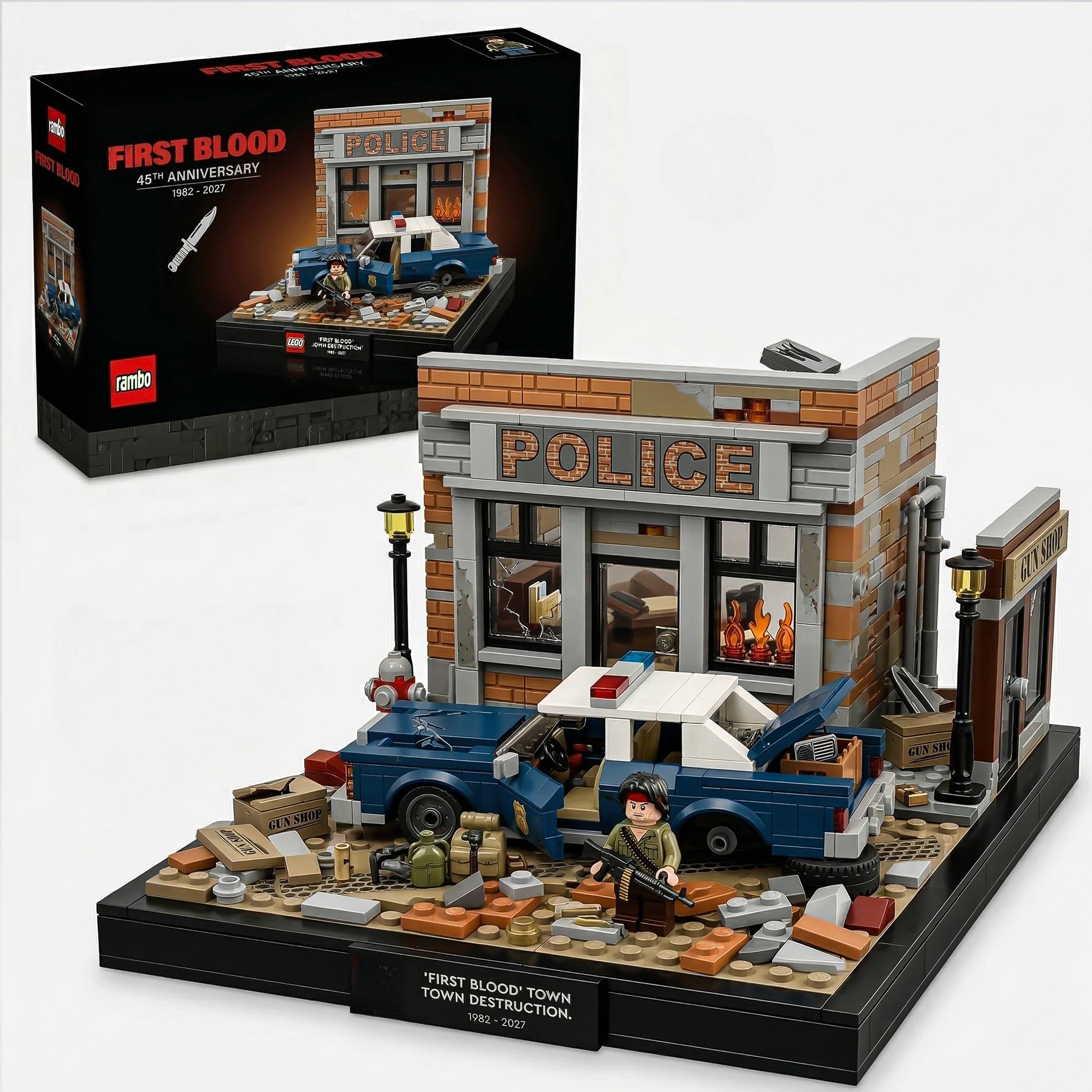 First Blood – 45th Anniversary Collector Edition Brick Set