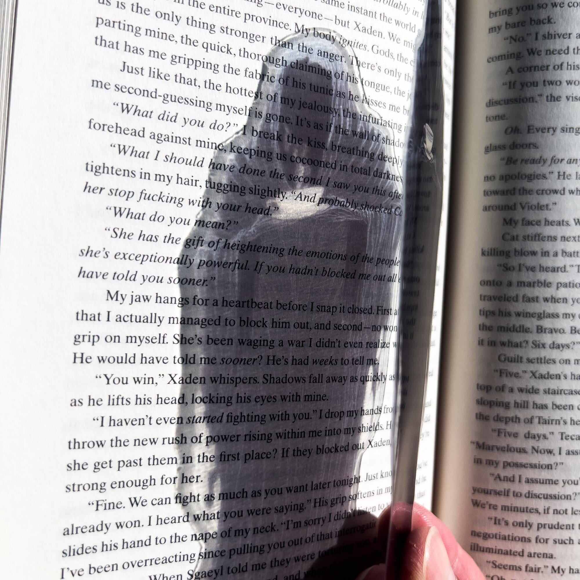 Suriel Transparent Bookmark