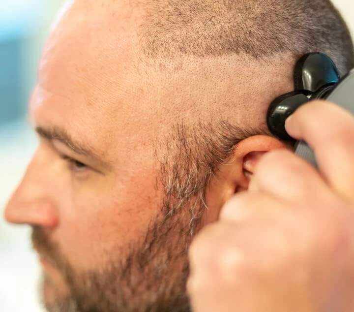 FlexSeries Shaving Kit - Head Shaver for Bald Men, Wet & Dry Electric Skull Shaver, Waterproof Rotary Blades, Cordless, Rechargeable, Includes Clippers, Guards, Nose/Ear Trimmer from Freebird