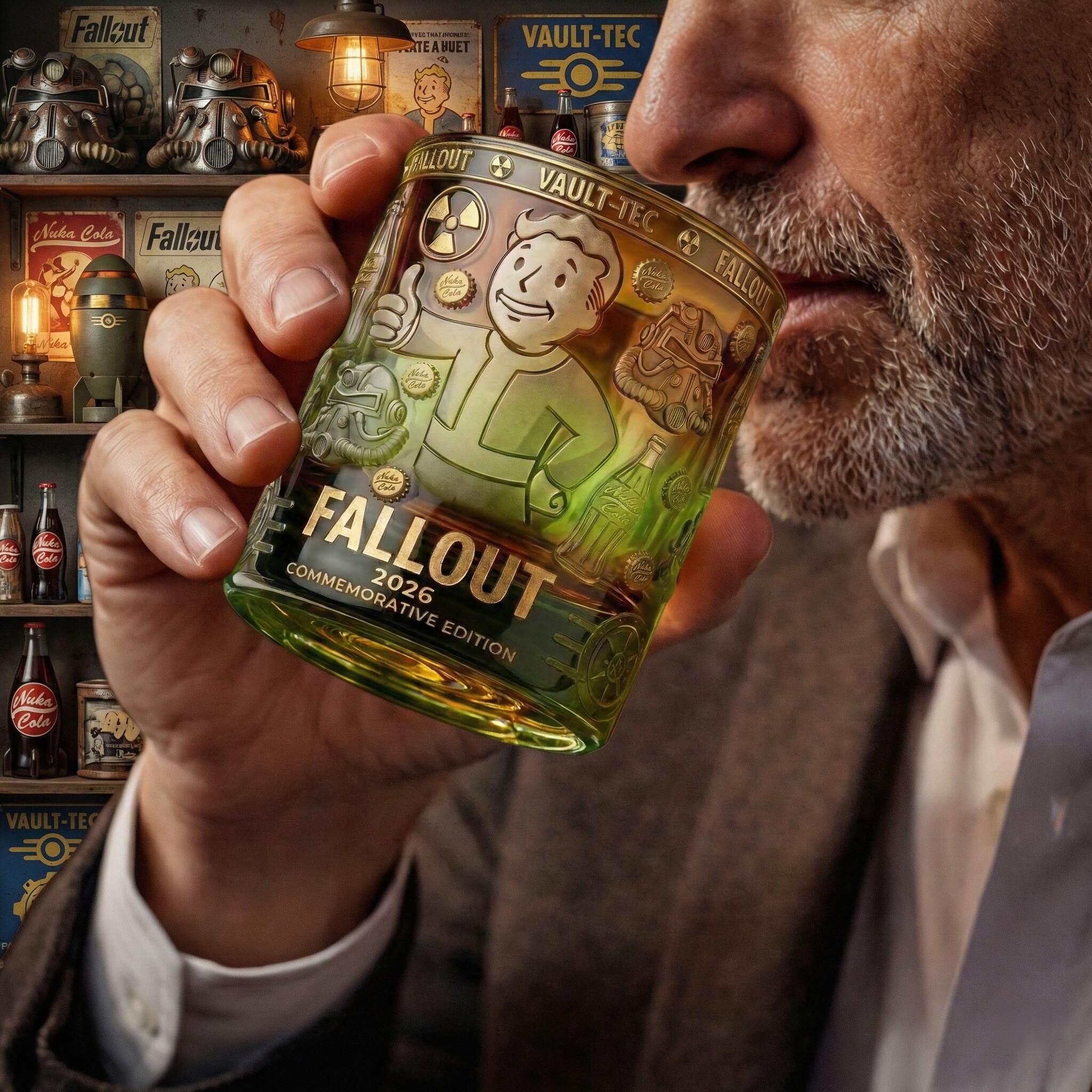 Fallout 2026 Commemorative Whiskey Glass