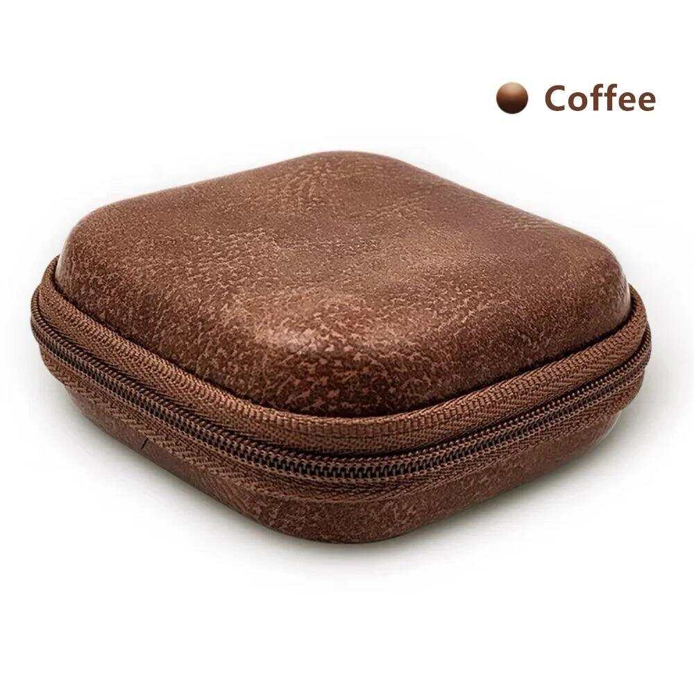 KZ Brown Leather Earphone Case