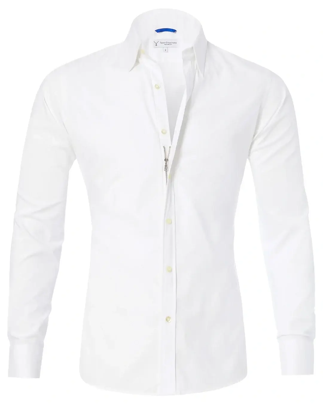 🔥2026 Spring Sale🔥Oxford Stretch Zip Shirt