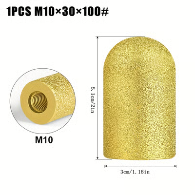 ⚡🛠️ Polishing and Grinding Heads - Rust-Resistant Arc Grinder