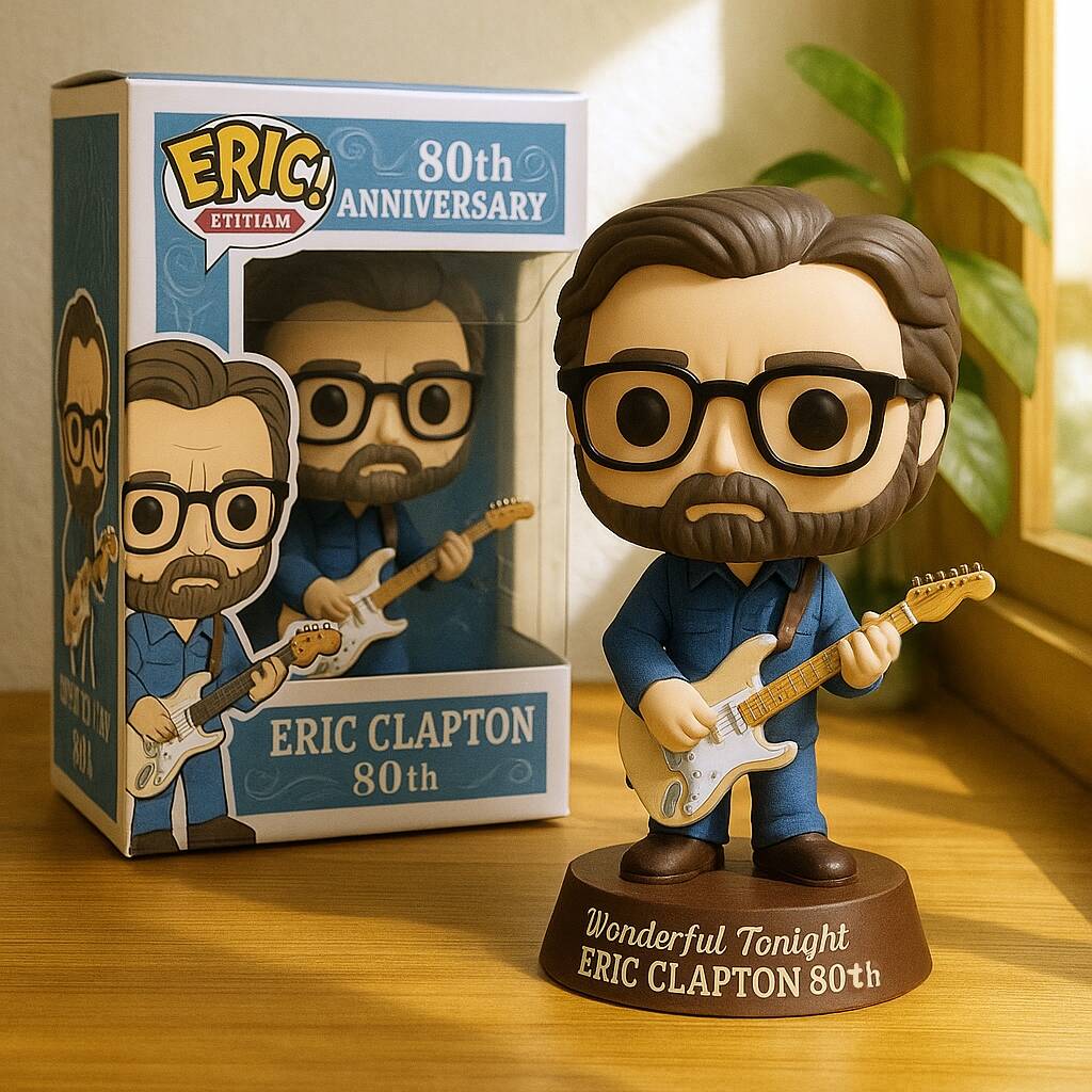 Eric Clapton 80th Anniversary Pop Figure!