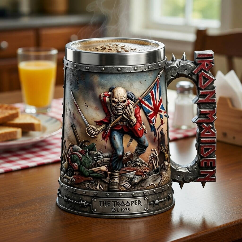 The Trooper—Iron Maiden 3D Mug