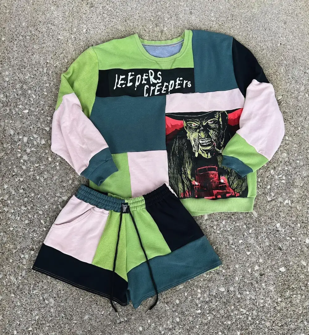 Halloween Casual Costume 2-Piece Set