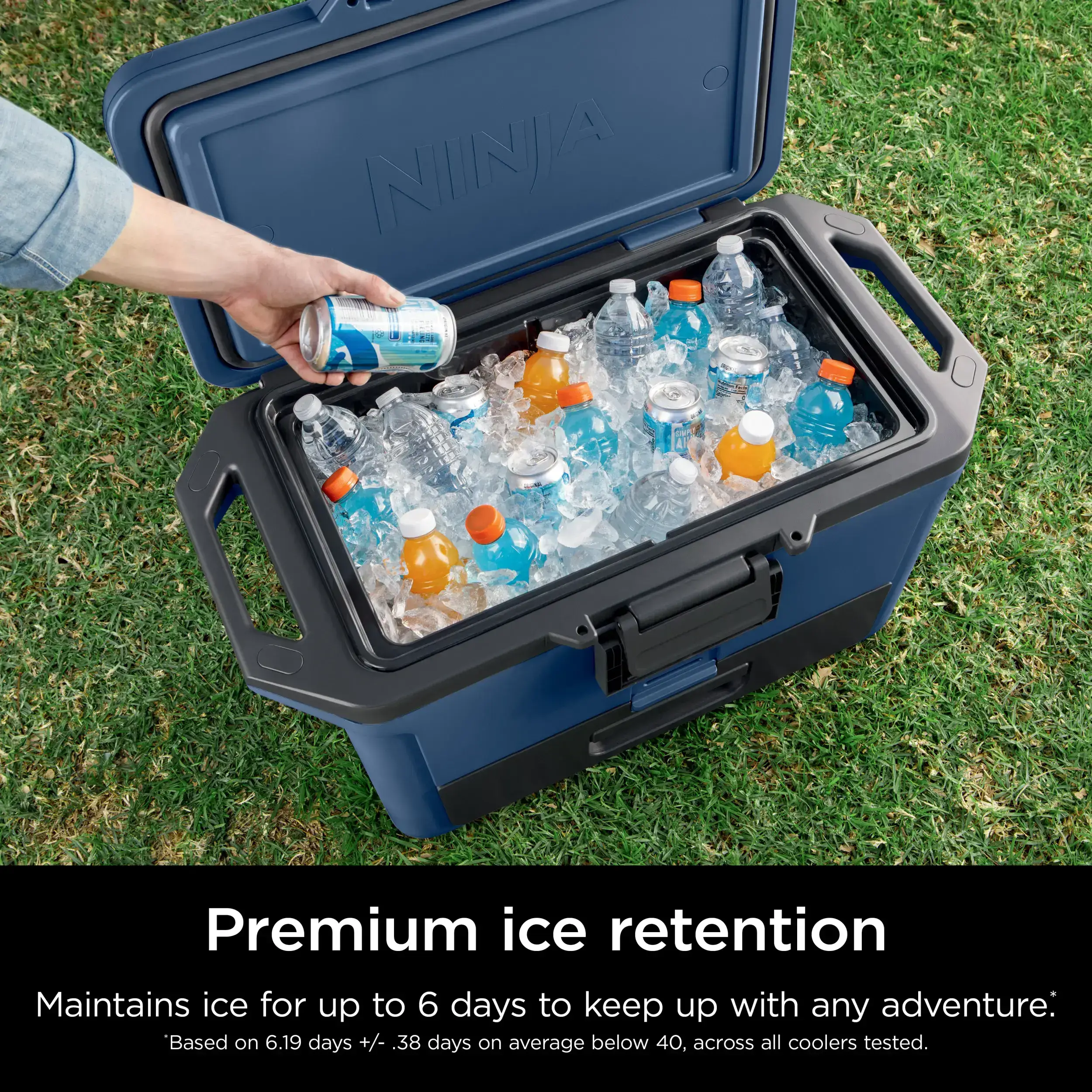 50qt Hard Cooler with Cold Dry Zone - FB151