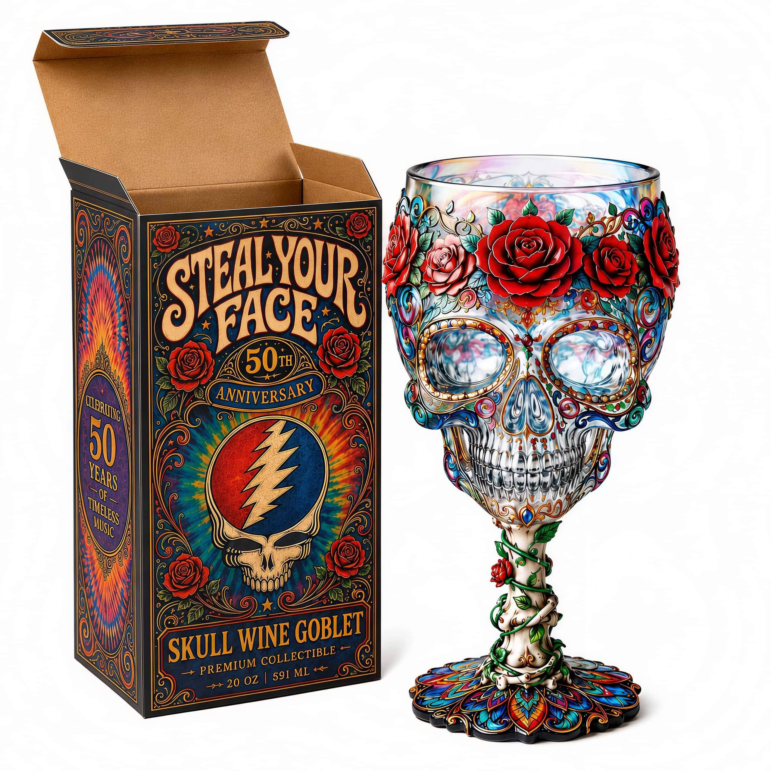 50th Anniversary Collectible Wine Glass