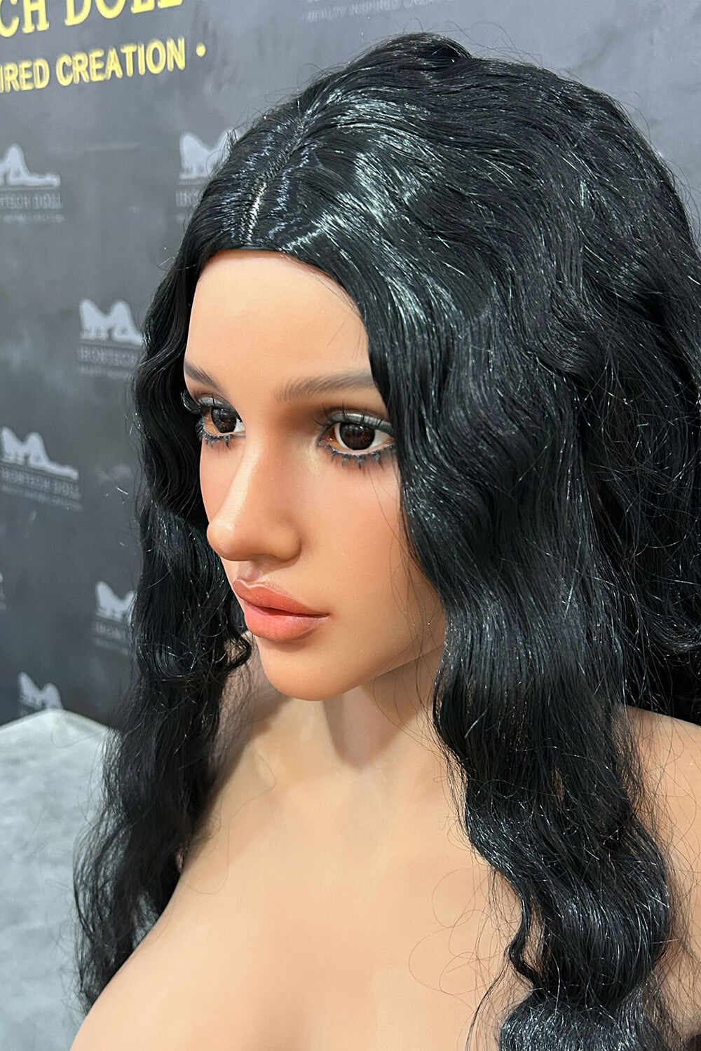 EU Stock - Viv 5.21ft/ 159cm #SG2/SG3 TPE Dark Tanned Realistic Big Breasts Sexy Adult Sex Doll